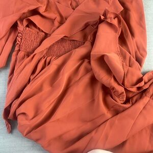 Elegant Rust Women's Sleepwear